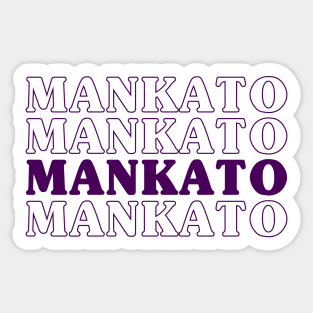 Minnesota State Mankato Sticker